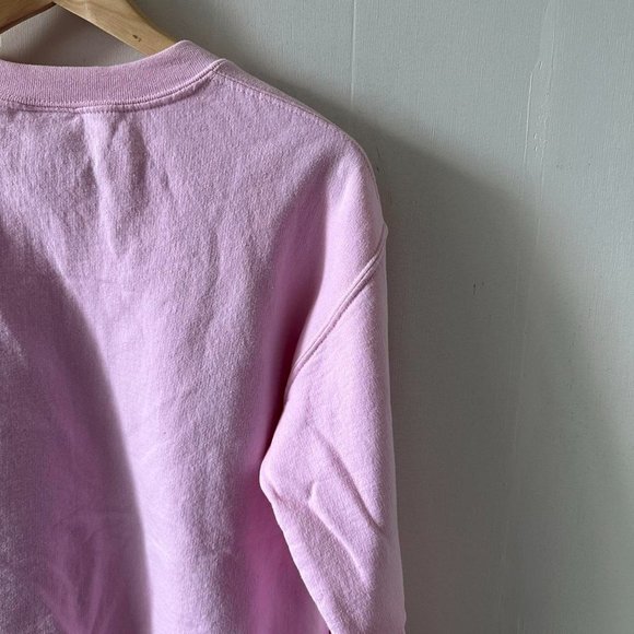 Pink crewneck sweatshirt with "Georgian Bay" graphic - Picture 6 of 8